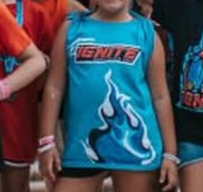 Teal Ignite Flame