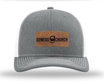 Genesis Church Gray/White Tractors Hat