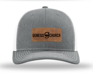 Genesis Church Gray/White Tractors Hat