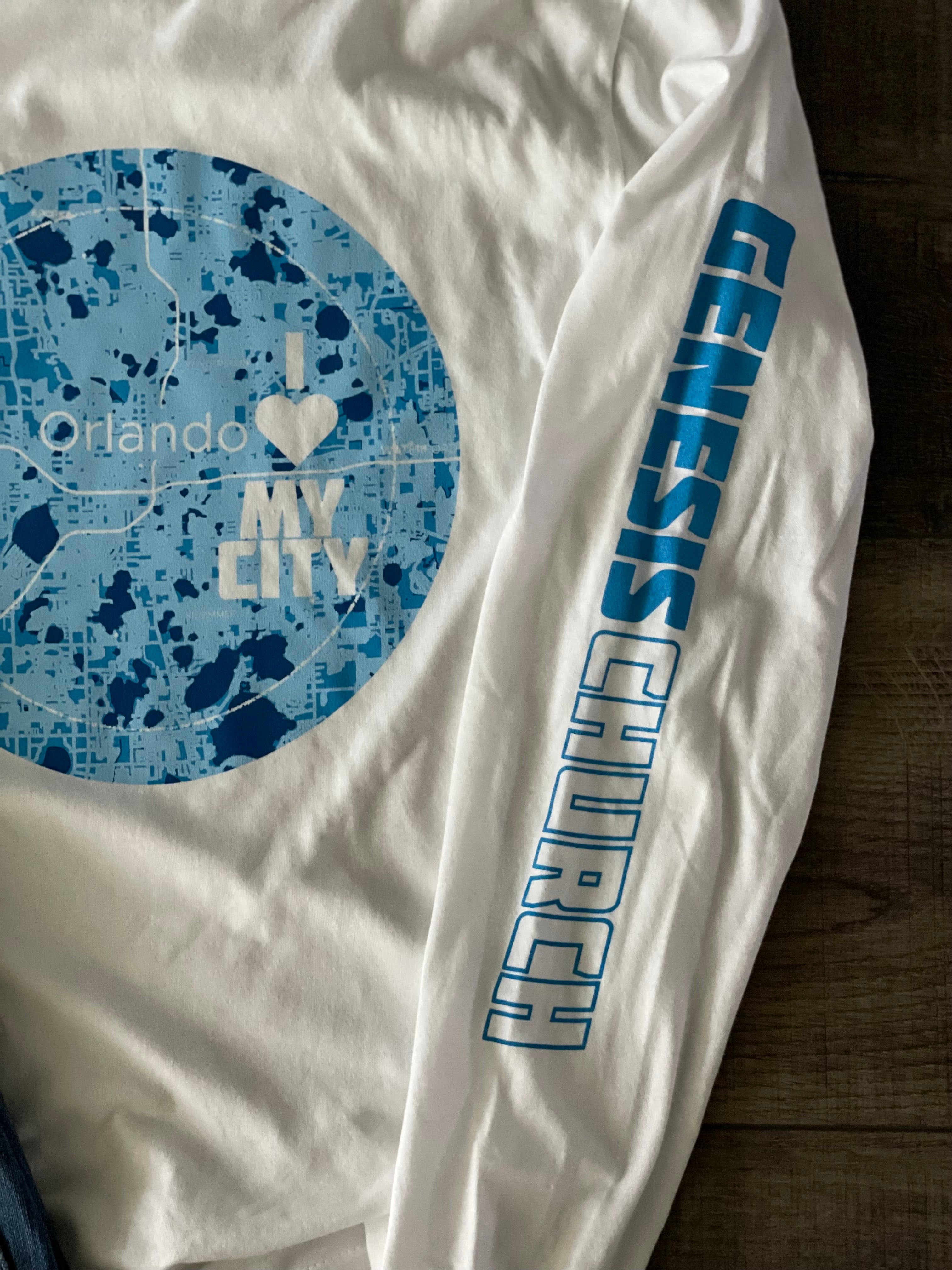 I Love My City Long Sleeve Shirt